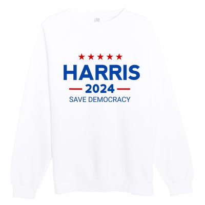 Show Your Support For Kamala Harris In The 2024 Presidential Election With This Premium Crewneck Sweatshirt