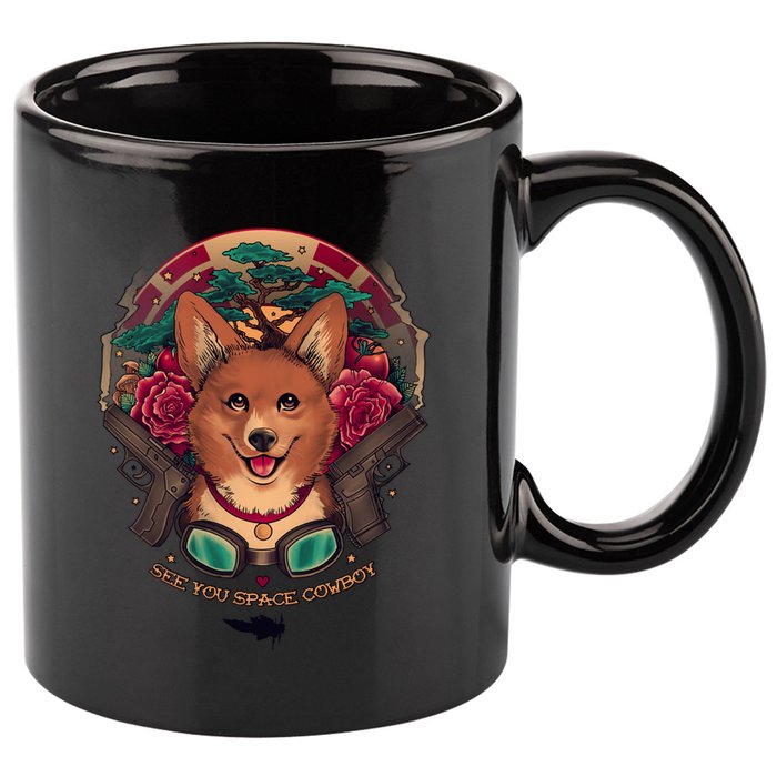 See You Space Cowboy 11oz C Handle Ceramic Mug