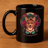 See You Space Cowboy 11oz C Handle Ceramic Mug