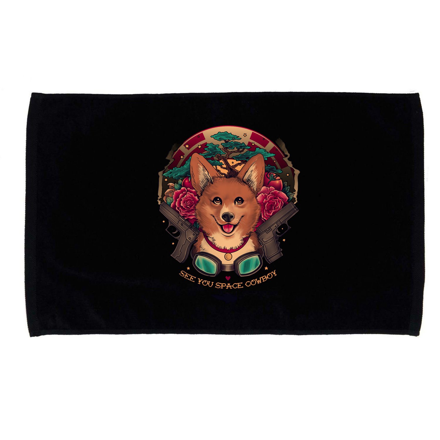 See You Space Cowboy Microfiber Hand Towel