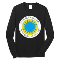 Sky Yellow Sun Blue Long Sleeve Shirt