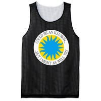 Sky Yellow Sun Blue Mesh Reversible Basketball Jersey Tank