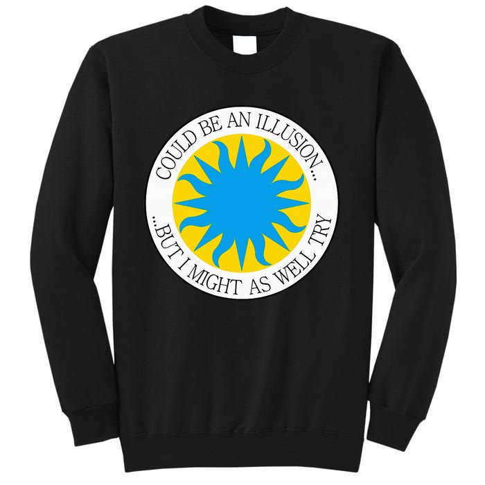 Sky Yellow Sun Blue Tall Sweatshirt