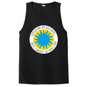 Sky Yellow Sun Blue PosiCharge Competitor Tank