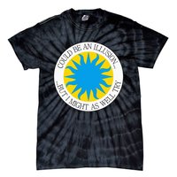 Sky Yellow Sun Blue Tie-Dye T-Shirt