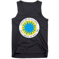 Sky Yellow Sun Blue Tank Top