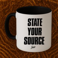 State Your Source Coffee Mug