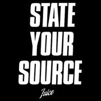 State Your Source Drawstring Bag