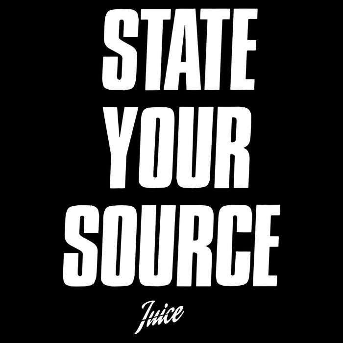 State Your Source Drawstring Bag