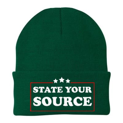 State Your Source Funny Knit Cap Winter Beanie