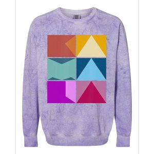 Show Your Support For Harris 2024 Gift Colorblast Crewneck Sweatshirt