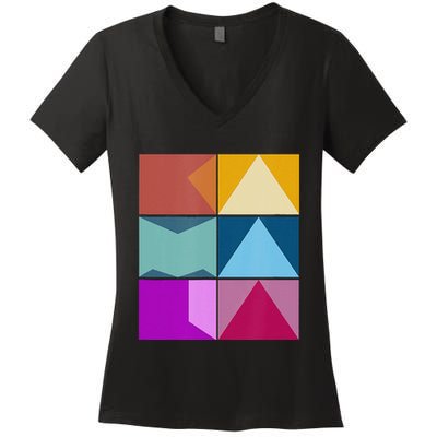 Show Your Support For Harris 2024 Gift Women's V-Neck T-Shirt