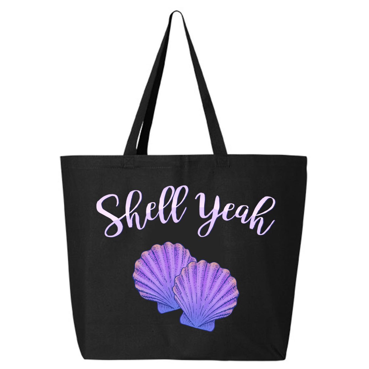 Shell Yeah Summer Vacation Beach Cute Gift 25L Jumbo Tote