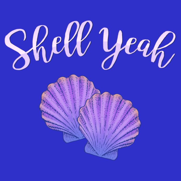 Shell Yeah Summer Vacation Beach Cute Gift 16 in Basic Backpack
