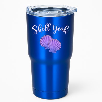Shell Yeah Summer Vacation Beach Cute Gift Tumbler