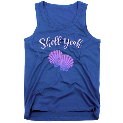 Shell Yeah Summer Vacation Beach Cute Gift Tank Top