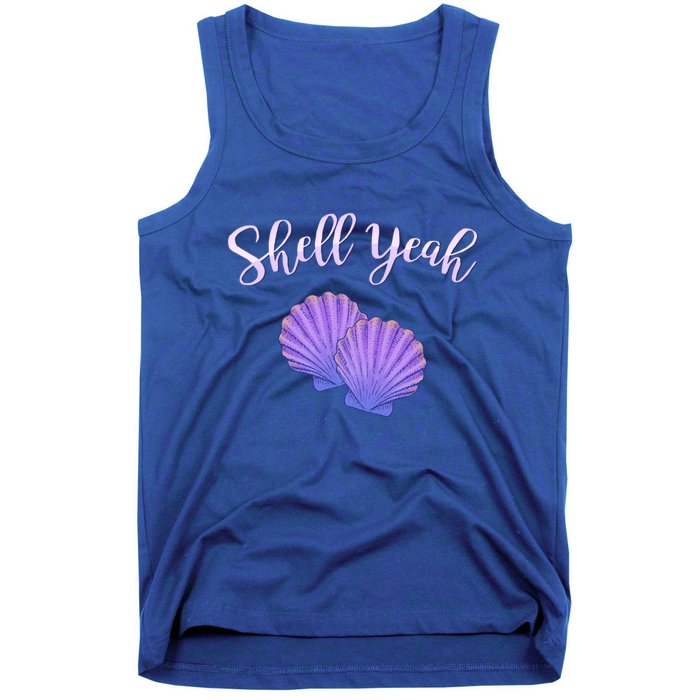 Shell Yeah Summer Vacation Beach Cute Gift Tank Top