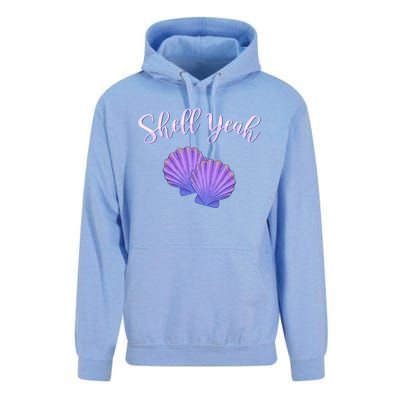 Shell Yeah Summer Vacation Beach Cute Gift Unisex Surf Hoodie