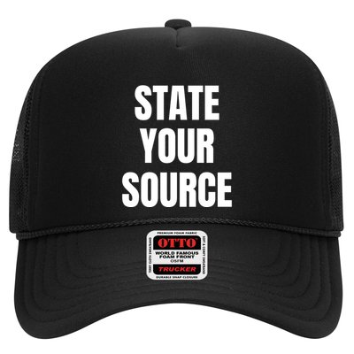 State Your Source Trucker Hat
