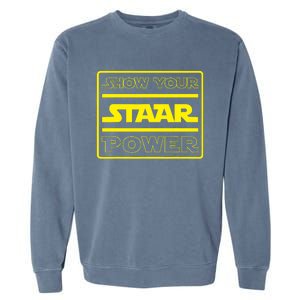 Show Your Staar Power Testing Day Garment-Dyed Sweatshirt