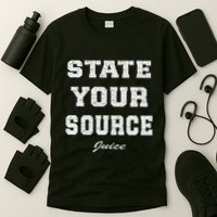 State Your Source Juice Retro Design T-Shirt