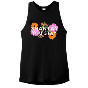 Shantay You Stay Drag Race Drag Queen Drag Lover Ladies PosiCharge Tri-Blend Wicking Tank