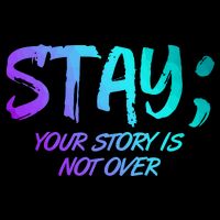 STAY; Your Story Is Not Over Suicide Prevention Awareness 7-Panel Snapback Hat
