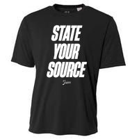 State Your Source Cooling Performance Crew T-Shirt