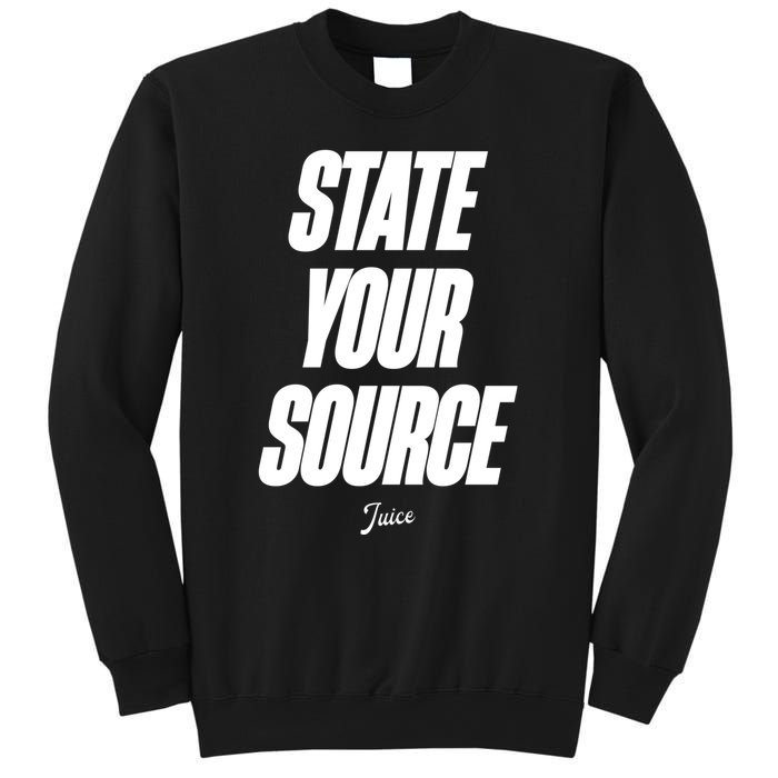 State Your Source Sweatshirt