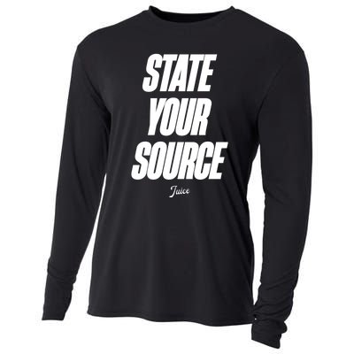 State Your Source Cooling Performance Long Sleeve Crew