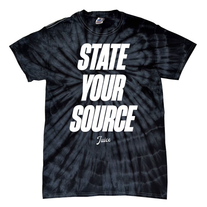 State Your Source Tie-Dye T-Shirt