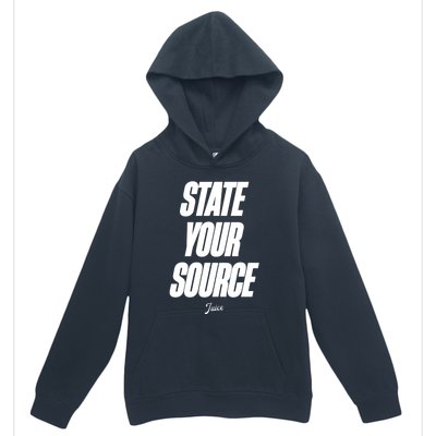 State Your Source Urban Pullover Hoodie