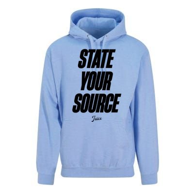 State Your Source Unisex Surf Hoodie