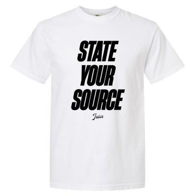 State Your Source Garment-Dyed Heavyweight T-Shirt