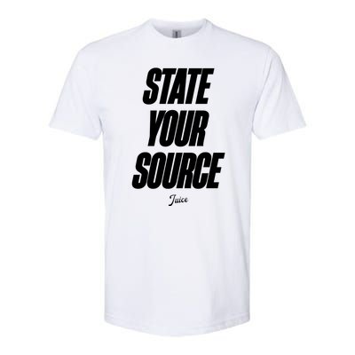 State Your Source Softstyle CVC T-Shirt