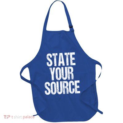 State Your Source Full-Length Apron With Pockets