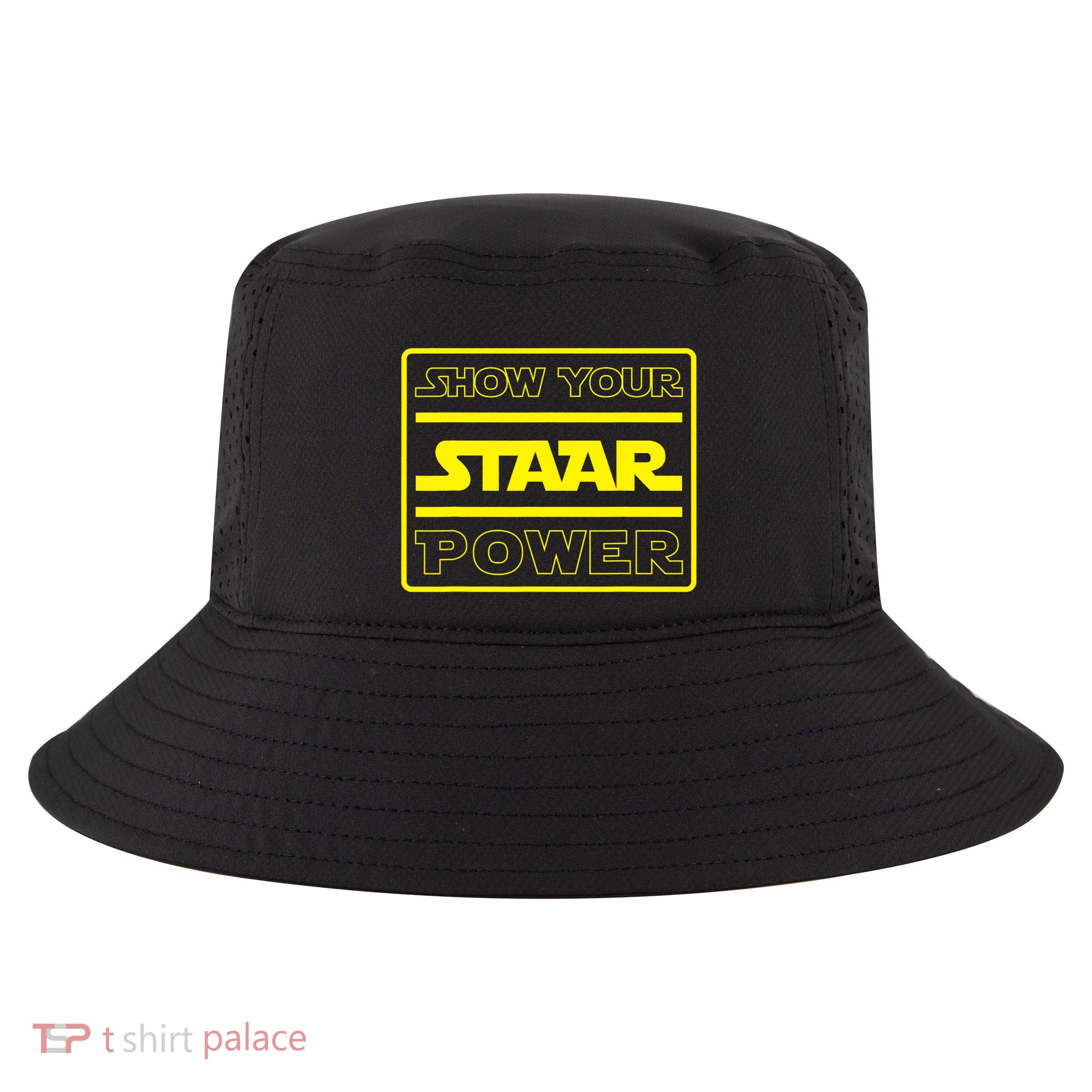 Show Your Staar Power School Testing Cool Comfort Performance Bucket Hat