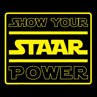 Show Your Staar Power School Testing T-Shirt