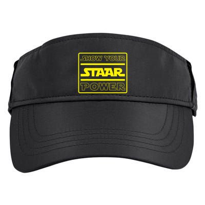 Show Your Staar Power School Testing Adult Drive Performance Visor