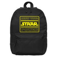 Show Your Staar Power School Testing 16 in Basic Backpack
