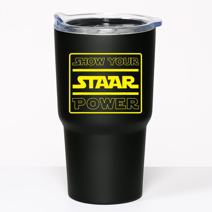 Show Your Staar Power School Testing Tumbler