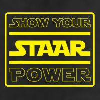 Show Your Staar Power School Testing 25L Jumbo Tote