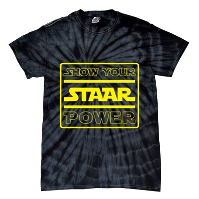 Show Your Staar Power School Testing Tie-Dye T-Shirt