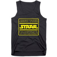 Show Your Staar Power School Testing Tank Top