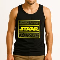 Show Your Staar Power School Testing Tank Top