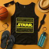 Show Your Staar Power School Testing Tank Top
