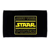 Show Your Staar Power School Testing Microfiber Hand Towel