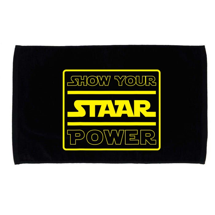 Show Your Staar Power School Testing Microfiber Hand Towel