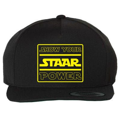 Show Your Staar Power School Testing Wool Snapback Cap