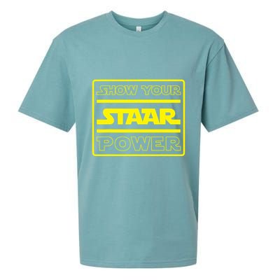 Show Your Staar Power School Testing Sueded Cloud Jersey T-Shirt